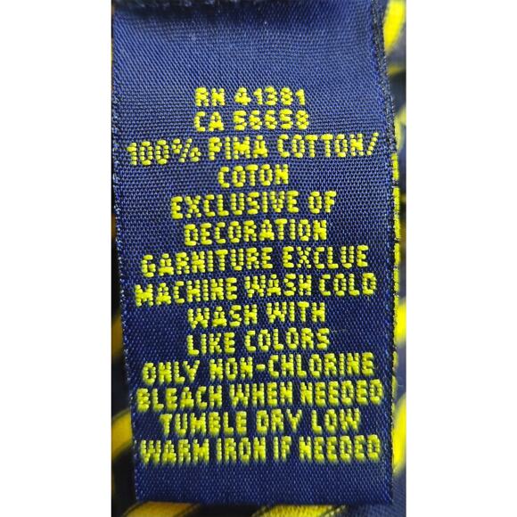 Polo Ralph Lauren Pro‎ Fit Prima Cotton Striped Enlarged Pony Polo Size Medium - Picture 3 of 5